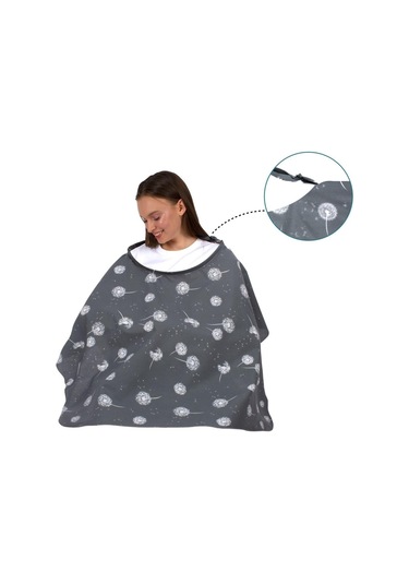 Sevi Bebe Tokalı Emzirme Örtüsü Art-6372 Uç Uç Desen