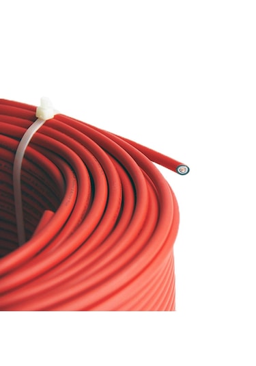 State 1x6 Mm2 Dc Kablo Kırmızı 5 Metre Parça Konnektörsüz