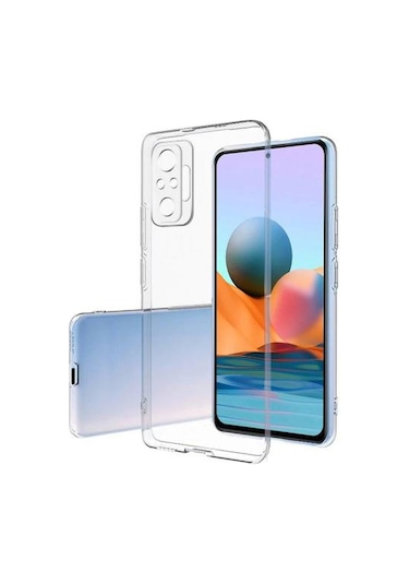 FitCase Xiaomi Redmi Note 10 Pro Kılıf Kamera Korumalı Silikon Arka Kapak
