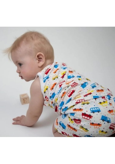 Milyj Karapuz Yazlık Erkek Çocuk Arabalı Atlet Ve Şort Takımı 62 Beden 244461054 Beyaz