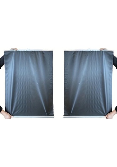 Pazly 2 Adet Araba Güneşlik Seti, Isıdan Koruyan Ön Cam Işık Bloke Edici, Yaz İçin Güvenli, Evrensel Modeller İçin, Guangdong China