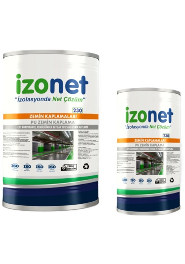 İzonet 230 Pu Zemin Kaplama 12+3 15 Kg