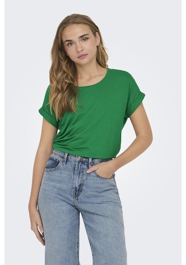 Only Bayan T Shirt 15106662 YEŞİL Yeşil