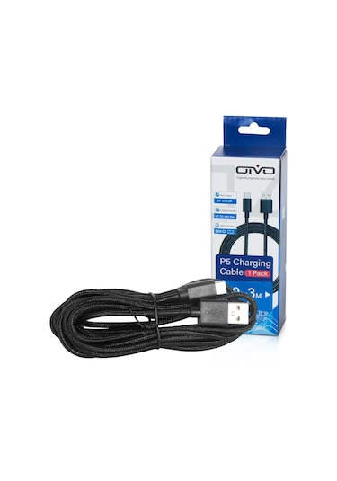 Oivo Ps5 Dualsense Joystick Usb Şarj Kablosu 3 Metre Xbox Serie