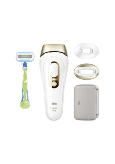 Braun IPL Silk Expert Pro 5 PL5152 2 Başlık İle Tüy Alma Lazer Epilatör + Çanta + Venus Tıraş Bıçağı
