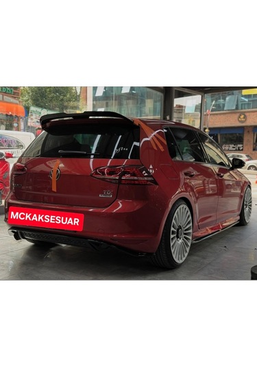 Volkswagen Golf 7 Aero Yan Marşpiyel Plastik Uyumlu