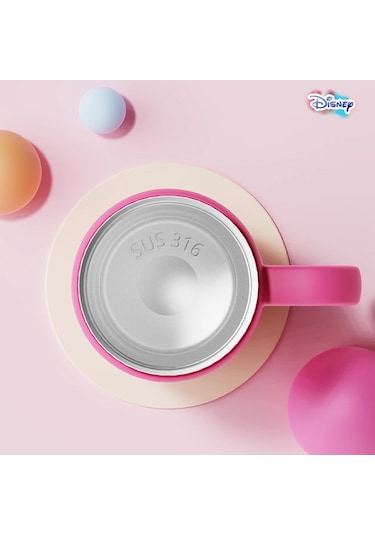 Cadılar Bayramı Tumbler Termos Kahve İçin 700 Ml Büyük Mac 316 Koyu Pembe