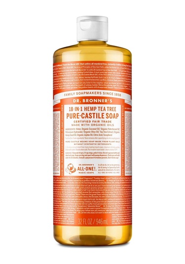 Dr. Bronner's Çay Ağacı Çok Amaçlı Sıvı Sabun 946 ML