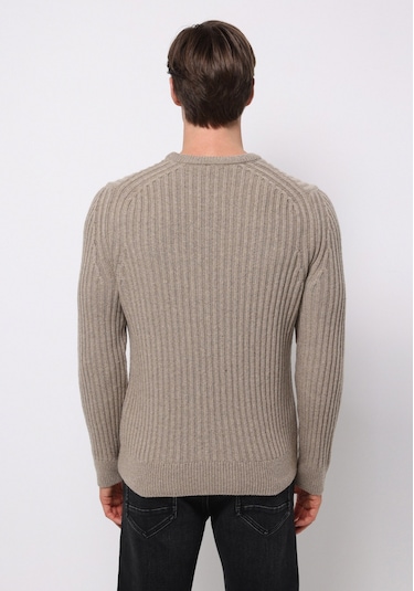 Colins Regular Fit Yuvarlak Yaka Jakarlı Erkek Bej Kazak Cl1076733 Q1.v2 Beı Bej Colins Regular Fit Yuvarlak Yaka Jakarlı Erkek Bej Kazak Cl1076733 Q1.v2 Beı Bej