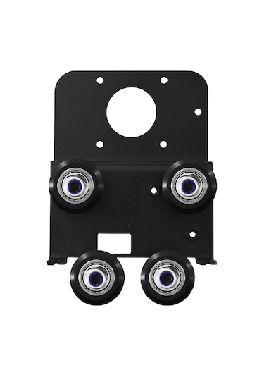 Dofolink Ender3/ender3s/ender5/cr10 Uyumlu Metal 3d Yazıcı Aksesuarı - Yakın Mesafe Ekstruder Seti Montaj Levhası + Kayar Tekerlek