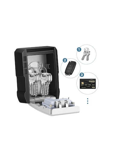 Mühlen Safe Key 11 Geniş Alanlı Şifreli Zırhlı Çelik Anahtar Kasası