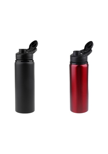 Suntek Taşınabilir 700ml Açık Spor Bisiklet Su Şişesi Kırmızı