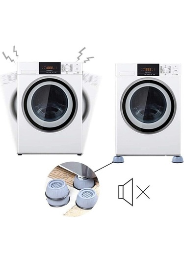 Gürültü Engelleyici,titreşim Önleyici Kaymaz Kauçuk Stoper 12'li