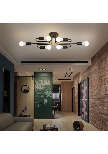 Spor Tarz Modern Ahtapot Avize