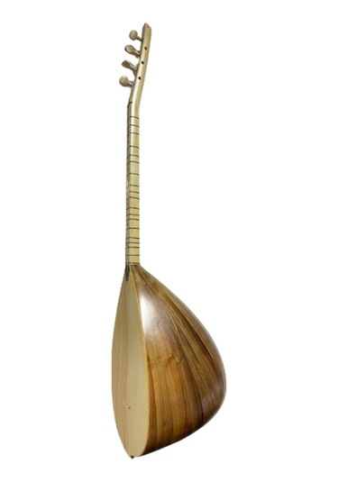 Kısa Sap Bağlama Amerikan Cevizi Mihraplı Nokta Klavyeli Profesyonel