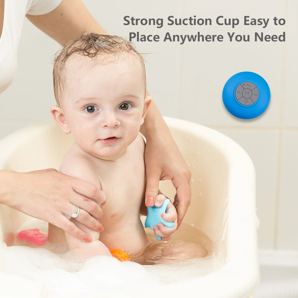 Xindoker Yeşil Sucuklu Tabanlı Portatif Su Geçirmez Bluetooth Hoparlör - Bebek Ve Çocuklar İçin Uyku Müzik Çalar