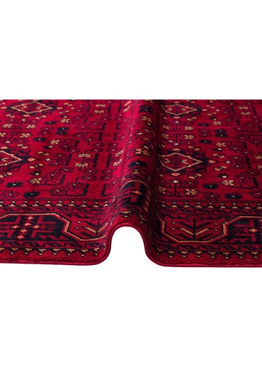 Cool Halı Beyoğlu 960 Kırmızı Salon Halısı Yağcı Bedir Desen Nostalji Halı Afgan El Halısı Tensel Uşak Halısı Kırmızı