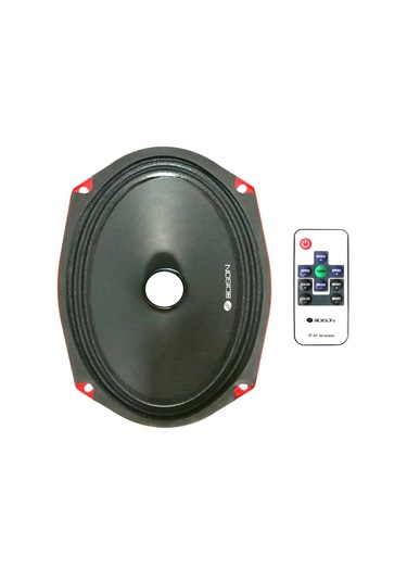 Edison Ed M609ld 7 Renkli Rgb Işıklı Oval Midrange Kumandalı 800w Maksimum 120w Rms