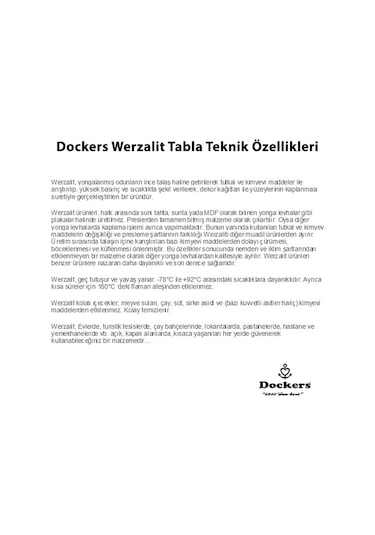 Buket Werzalit Kare Esb Mutfak Masası 80x80