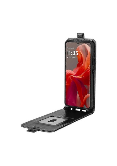 Motorola Moto G85 5g İçin R64 Dikey Kapaklı Deri Kılıf Çok Renkli