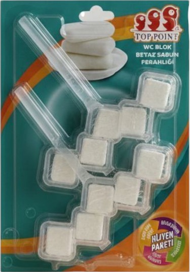 Top Point Wc Blok Beyaz Sabun Ferahlığı 2 50 Gr