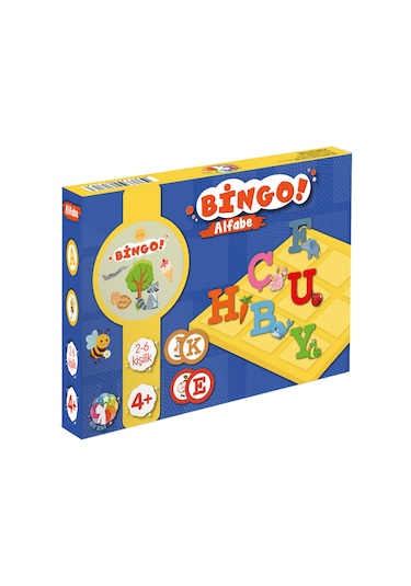 Bingo - Tombala Oyunu - Alfabe