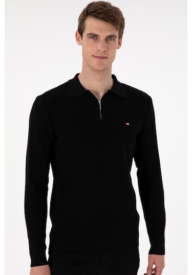 U.s. Polo Assn. Erkek Siyah Kazak /triko 50298266-vr046 Siyah