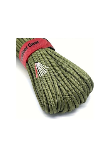 Besthome1 31m 8 Çekirdekli Polyester Yardımcı Halat Yeşil Yeşil