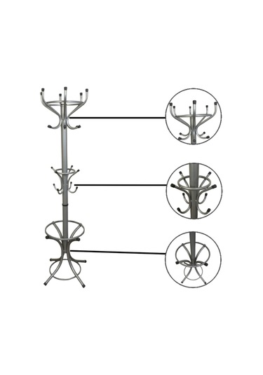 Yeni Model Metal Portmanto Çoklu Askılık Diğer