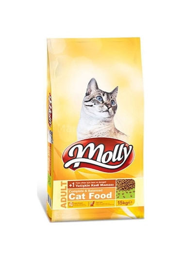 Molly Tavuklu Yetişkin Kedi Maması 15 KG