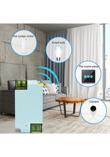 Dancemonkey 15a Graffiti Wifi Anahtarı Akıllı Ev Uzaktan Kumandalı Zamanlayıcı Lamba Modifiye Parça