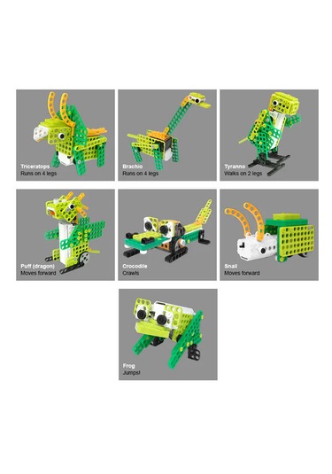 Robotis Play 300 Dinos Dinozor Temalı Motorize Robot Eğitim Seti