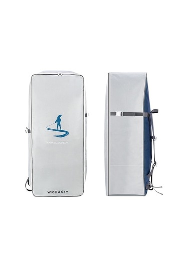 Ankatek 105l Kürek Tahtası Sırt Çantası Su Geçirmez Büyük Kapasiteli Taşınabilir Oxford Xs Beyaz Beyaz