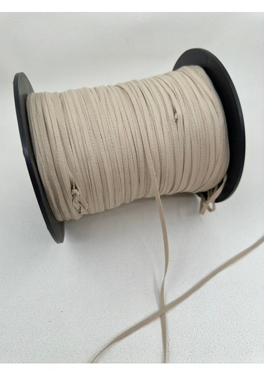 4 Mm Askılık Grogren Şerit 5 Metre - Bej