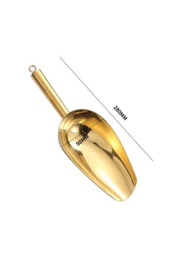 Dianziye Kalın Çelik Buz Kaşığı - Düz Tabanlı, Çok Amaçlı: Pirinç, Şeker, Çay Ve Gıda İçin Süpermarket Uyumlu 3 Numara Altın Renkli Kaliteli Kaşık Dianziye Kalın Çelik Buz Kaşığı - Düz Tabanlı, Çok Amaçlı: Pirinç, Şeker, Çay Ve Gıda İçin Süpermarket Uyumlu 3 Numara Altın Renkli Kaliteli Kaşık