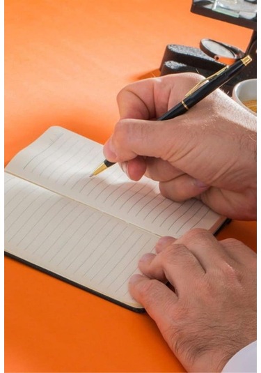 Mimar Arkadaşa Hediye Deri Not Defteri