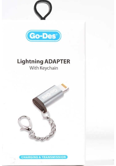 Go Des GD-CT09 Micro to Lightning Çevirici Adaptör Anahtarlık - ZORE-220322