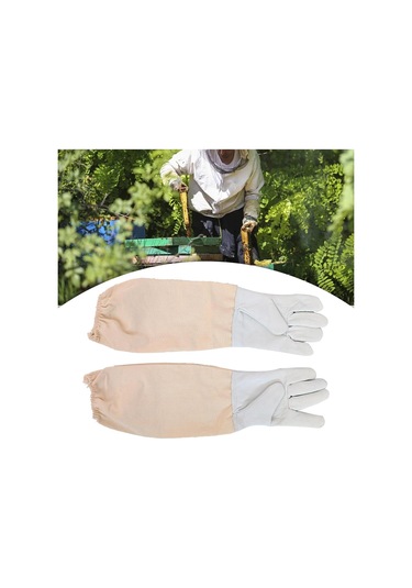 Suntek Arıcılık Eldivenleri Bacalı Arıcı Korumalı Bahçe