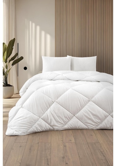 Formeya Beyaz Soft Dört Mevsim Yorgan Tek Kişilik 155X215