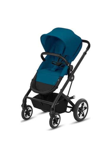 Cybex Talos S 2In1 (Black-River Blue) (Konforlu Bebek Arabası)