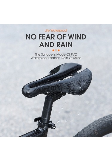 Novahub Konforlu Bisiklet Selesi, Siyah Ve Mor, Şok Emici, Farklı Bisiklet Modelleri İçin Siyah