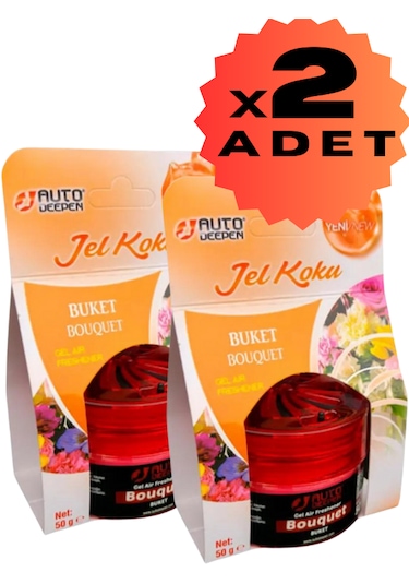 Oto Jel Jel Koku 2li Buket Oto Ve Oda Kokusu