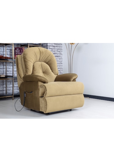 Teknokonfor Efes Masajlı Tek Motor Sabit Baba Tv Koltuğu