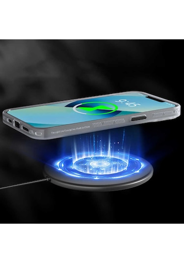 Youngkit iPhone Uyumlu 14 Kılıf Magsafe Şarj Özellikli YoungKit Technology Serisi Kapak Youngkit-TA82094