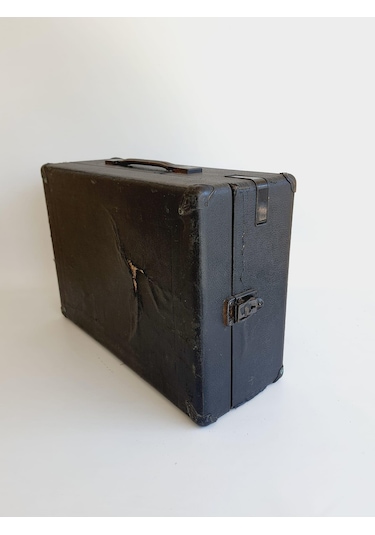 His Master's Voice Antika Çanta Gramofon 086 (ARIZALI)