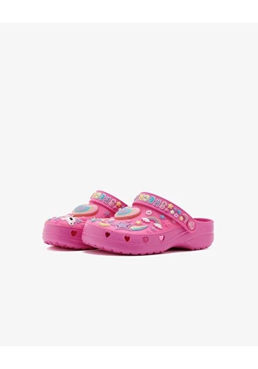 Kız Çocuk Pembe Işıklı Terlik Pembe