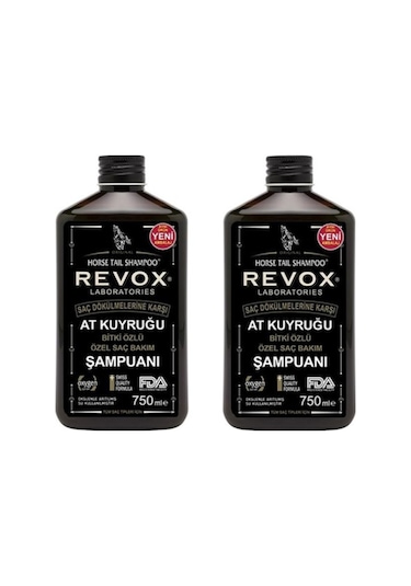 Revox Bitki Özlü At Kuyruğu Şampuanı 2 x 750 ML