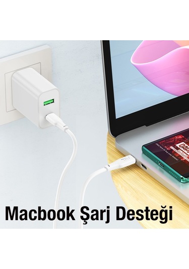 Hoco X93 Force 60W Type-c To Type-c Ultra Hızlı Şarj Ve Data Kablosu