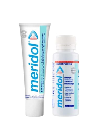 Meridol Ağız Bakım Suyu 100 ML + Diş Macunu 75 ML