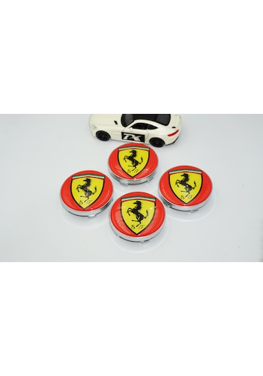 Dk Tuning Ferrari Jant Göbeği Kapak Seti 60mm